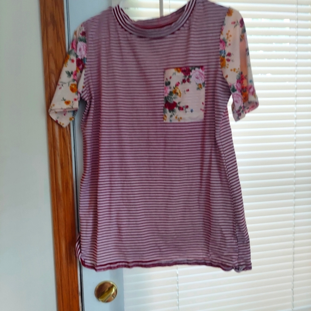 Women's floral shirt - XL